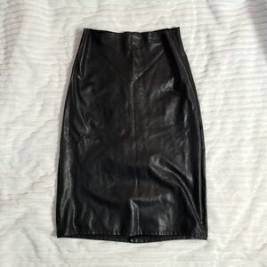 Commando faux leather skirt